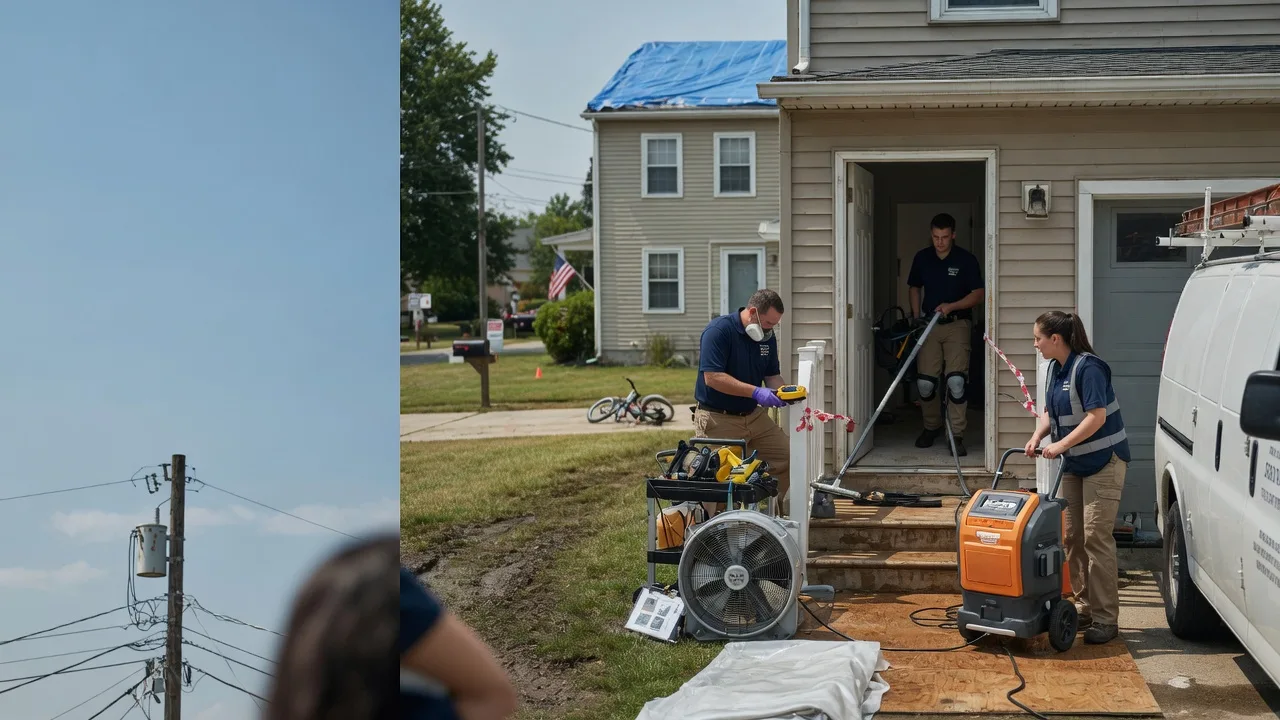 Water Damage Repair in Bridgeton, NC near me